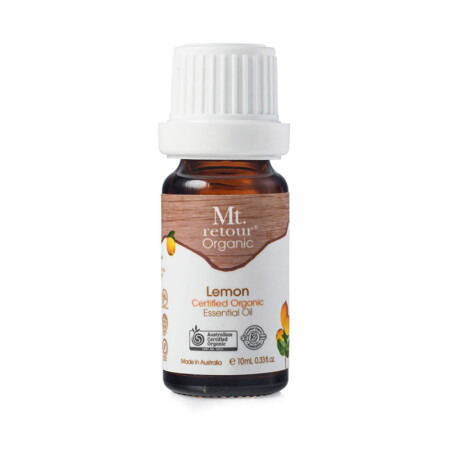 Lemon Certified Organic Essential Oil (MR20) 10mL - Image 2