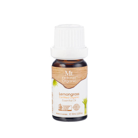 Lemongrass Certified Organic Essential Oil (MR24) 10mL - Image 2