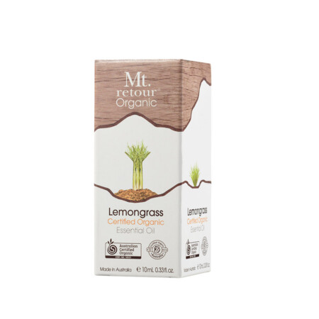 Lemongrass Certified Organic Essential Oil (MR24) 10mL - Image 3