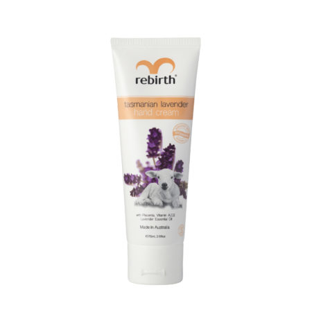 Rebirth Tasmanian Lavender Hand Cream (RB19) Size 75ml - Image 4