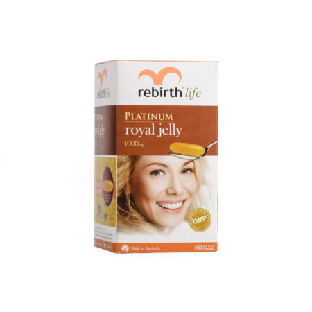Rebirth Life Platinum Royal Jelly 1,000 mg - 60 capsules (RL04) - Image 4