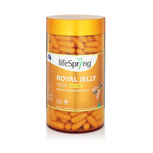 lifeSpring Royal Jelly 1000mg 360 Capsules (LS32)