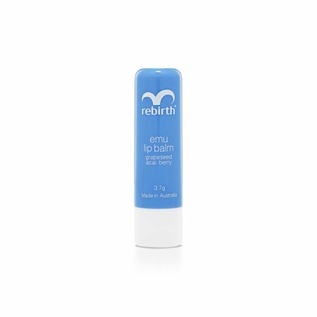 Rebirth Emu Lip Balm with Grape Seed & Acai Berry 3.7g (RB17) - Image 3
