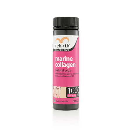 Rebirth Black Label Marine Collagen Complex 1000mg (RK06) 60 Capsules - Image 2