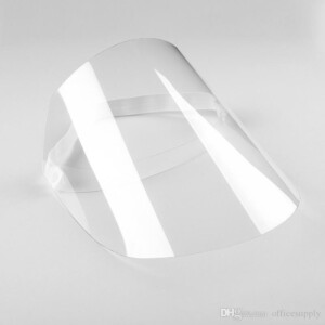 Clear full face sheld - protective face mask
