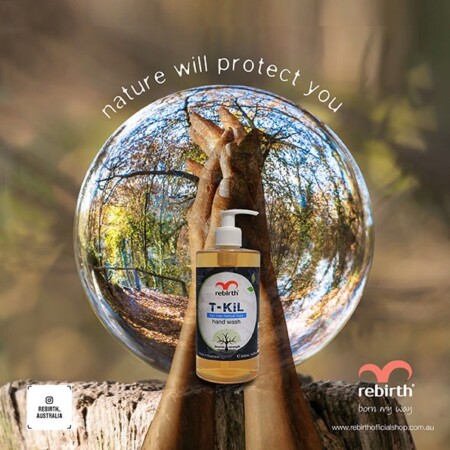 Rebirth T-KiL Tea Tree Herbal Max Hand Wash (RB89) 500ml - Image 4